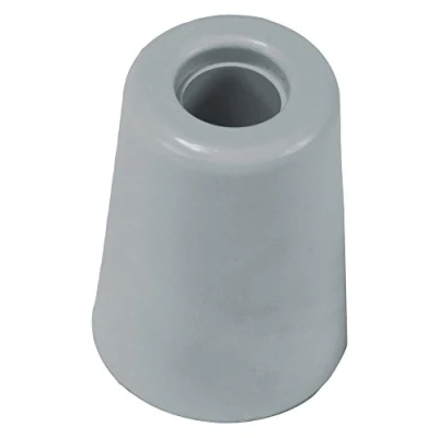 Image of Brinox Large door stop with screw. 5x3.7x3.7 cm grey