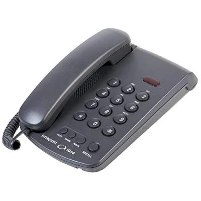 Image of Telephone, Voyager IQ10 Black Telephones Telecommunications Equipment, 1 X Qty 9310B7