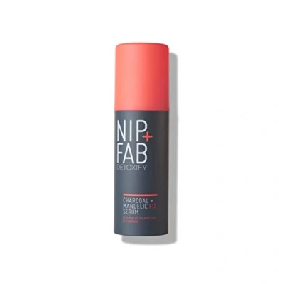 Image of Nip + Fab Charcoal and Mandelic Acid Fix Serum for Face with Activated Cocoa Butter Hydrating Moisturizing, 50ml