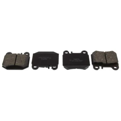 Image of 1634200720, 163420092027, 1634201120, A1634200720, A163420092027 Brake pad set MAPCO 6746 Rear Axle excl. wear warning contact MERCEDES BENZ: ML Class