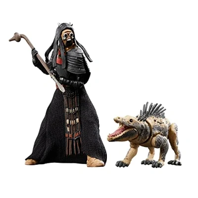 Image of Figure Action Tusken Warrior and Massiff 9cm