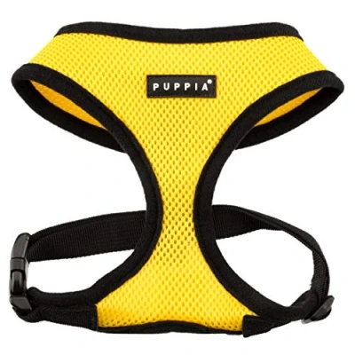 Image of Puppia Soft Harness, M, Yellow