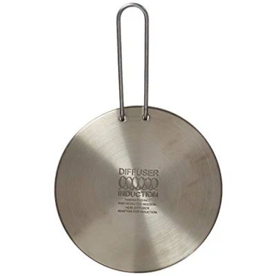 Image of Ilsa A1200116 Paderno World Cuisine Induction Adapter, Stainless Steel, Gray,6 1/4in
