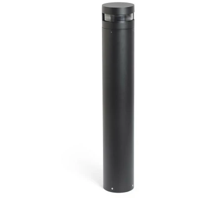 Image of Bast Integrated LED Bollards Outdoor Ground Light Black, 3000K, IP65