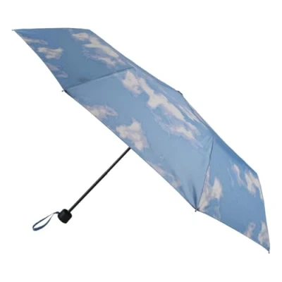 Image of Totes UV ECO BRELLA® Supermini Cloud Print Umbrella