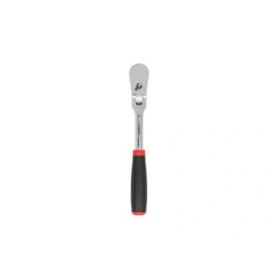 Image of TEKTON 1/2 Inch Drive x 10 Flex Head Comfort Grip Ratchet SRH22210