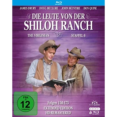 Image of Die Leute von der Shiloh Ranch Staffel 6 (HD Remastered) (Fernsehjuwelen) (6 Blu rays)