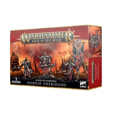 Image of Warhammer Age of Sigmar Games Workshop Slaves to Darkness: Ogroid Theridons, Black