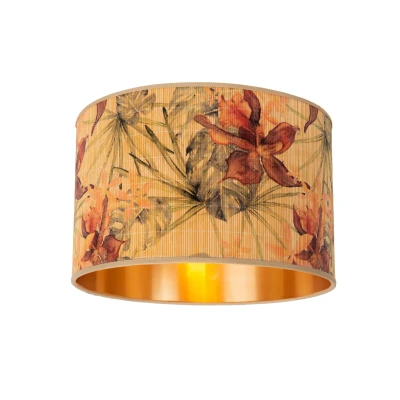 Image of Tanselle Retro Flush Ceiling Light Ø 40cm 1xE27 Multicolor