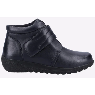 Image of Fleet &amp; Foster Shetland MEMORY FOAM Womens Navy Size UK 3