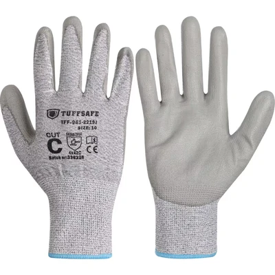 Image of Tuffsafe Cut C 13g PU Palm Coated Gloves Size 6