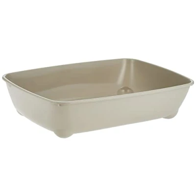 Image of MONTAUR Moderna Cat litter Tray, Warm Grey 42cm