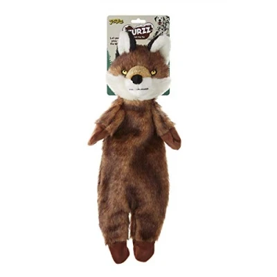 Image of Pet Love Furzz Plush Dog Toy with Squeaker Fox, Large (47cm long), L