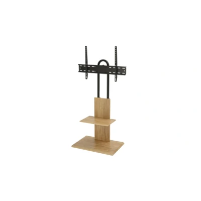 Image of Ttap TRIPOD Oak TV Stand with Bracket for up to 65 inch TVs