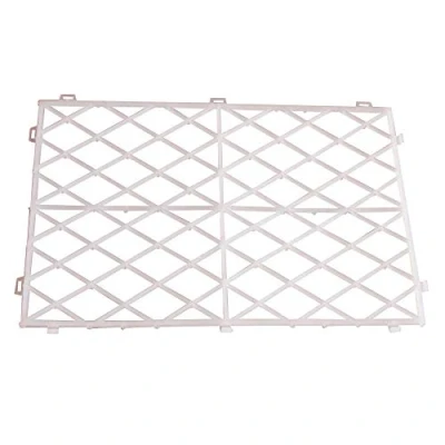 Image of U Group Bar White Glass Stacking Mats 12 x 8inch Pack of 10 Shelf Liner, Protector