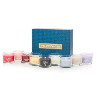 Image of Yankee Candle Scented Candles Gift Set, 9 Mini Filled Votive Candles, Perfect Gifts for Women