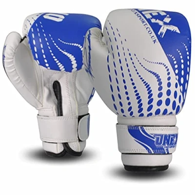 Image of ONEX Boxing Gloves, Sparring Muay Thai Kickboxing Pro Heavy Training, Maya Hide Leather, Ventilated Palm, Long Wrist Support, Punching Bag Pads Workout, MMA Gym Fitness, Men Women 6oz