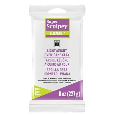 Image of Polyform Super Sculpey Ultralight 8 oz (227 g), LW2001 , White