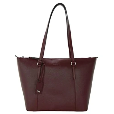 Image of Radley Tote Shoulder Bag Medium Zip Top Handbag Angel Street
