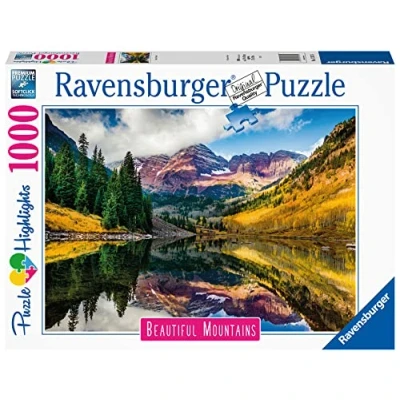 Image of Ravensburger Highlights Aspen, Colorado 1000 Piece Jigsaw Puzzles for Adults and Kids Age 12 Years Up
