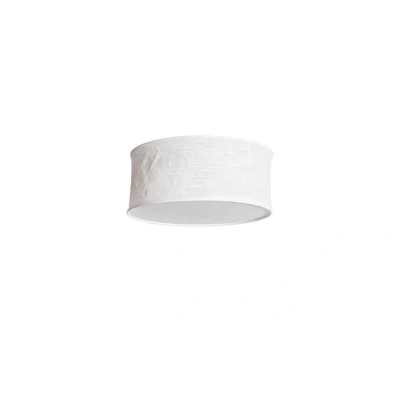 Image of By Rydéns Vita ceiling light, Ø 40 cm, white, linen