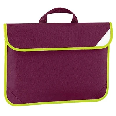 Image of Quadra Enhanced Viz Book Bag 4 Litres (One Size) (Burgundy)