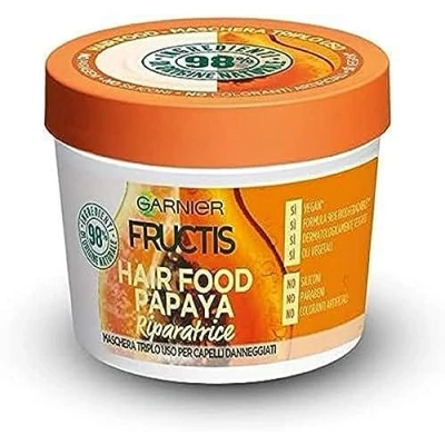 Image of FRUCTIS Mask Hair Food Papaya Riparatrice Vase Skin care 390 ml