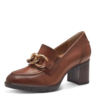 Image of Tamaris Women&#039;s Comfort Trotteur 8 84403 41 Penny Loafer, Cognac, 9 UK