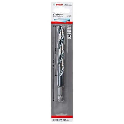 Image of Bosch Professional impact Control HSS Twist Drill Bit (for metal, 11 x 94 142 mm, accessories for drills)