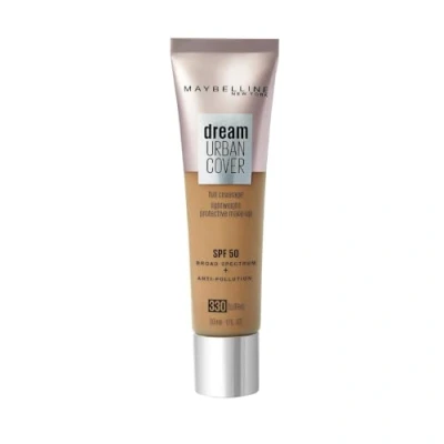 Image of Maybelline Dream Urban Cover All In One Protective Makeup, Total, 330 Toffee, 30 ml, Pack Of 1