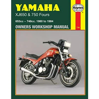 Image of Yamaha XJ650 &amp; 750 Fours (80 84) Haynes Repair Manual
