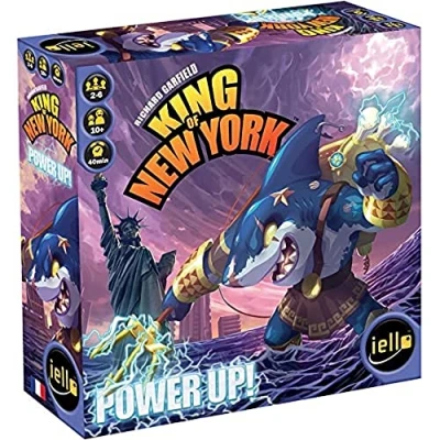 Image of Iello King of New York: Power Up Expansion Board Game Ages 10+ 2 6 Players 40 Minutes Playing Time