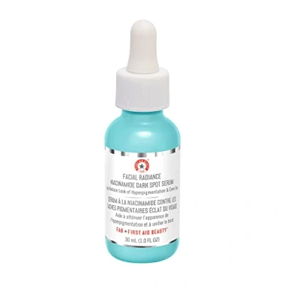 Image of First Aid Beauty Facial Radiance Niacinamide Dark Spot Serum Non Irritating Hyperpigmentation Treatment 30 mL
