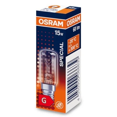 Image of Tubular Fridge 230V 15W E14 Clear