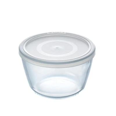 Image of Pyrex Cook &amp; Freeze 1.1L Round Dish with Lid