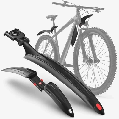 Image of Velmia Bike Mudguards Set [24 29 inch] Universal mud Guard, Mountain Fender Against Splashing Water &amp; Dirt I Bicycle fenders, fenders