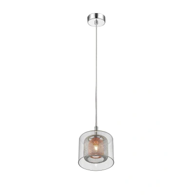 Image of Laure 1 Light Chrome Mini Pendant
