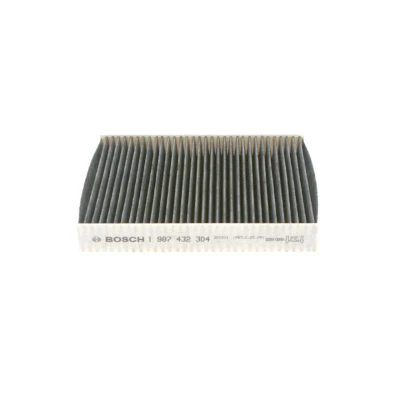 Image of 1808246 Pollen Filter BOSCH 1 987 432 304 Activated Carbon 240mm 204mm 35mm VAUXHALL: Insignia Mk2 Country Tourer, Mokka / X, Astra Mk6