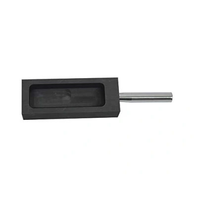 Image of LLF Gold Silver Graphite Ingot Mold Mould Crucible for Melting Casting Refining with Metal Bar (1kg)