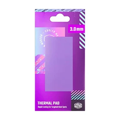 Image of Cooler Master Thermal Pad 13.3W/mK Conductivity, Improves PC Component Cooling, Electrically Non Conductive, Double Sided Adhesive &amp; Easy to Apply 95 x 45 3.0mm
