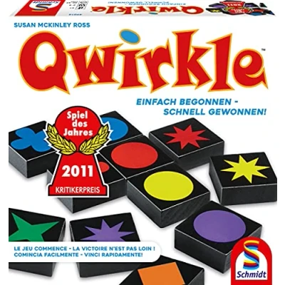 Image of Schmidt Spiele SSP49014 &quot;Qwirkle Merchandise&quot; Game