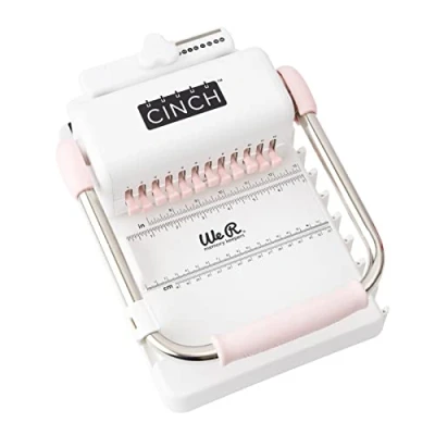 Image of American Crafts We R Memory Keepers Heidi Swapp Cinch Book Binding Tool W/Square Holes 11.5 inch x 8 5 inch,