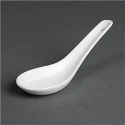 Image of Olympia Whiteware Rice Spoons 130mm (24 pack)