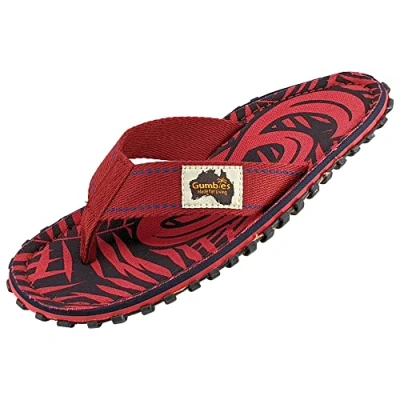 Image of Gumbies Original Model Red Toe Separator for Women/Men, Shoes, Flip Flops, Sandals, G, 5 UK