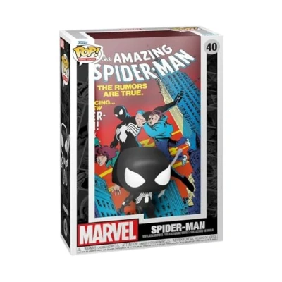 Image of Funko Pop! Comic Cover: Marvel Amazing Spider man #252 Collectable Vinyl Figure Gift Idea Official Merchandise Toys for Kids &amp; Adults Books Fans