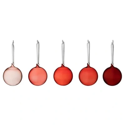 Image of Iittala Glass Ball, red, Ø 8 cm