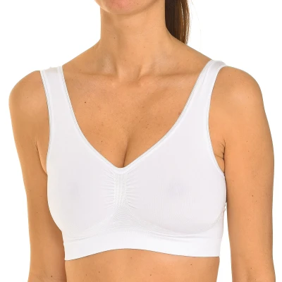 Image of Intimidea Womens Reggiseño push up bra Gold 110621 woman White Polyamide Size Small/Medium