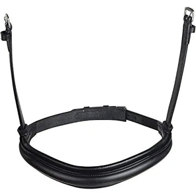 Image of Collegiate Mono Crown Cavesson Noseband, Black, Cob