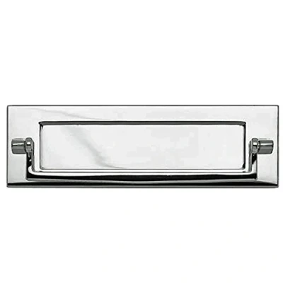 Image of Polished Chrome 250mm Traditional Letterbox Knocker