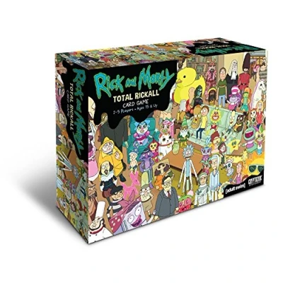 Image of Cryptozoic Entertainment CZE02174 Rick and Morty Total Rickall Cooperative Card Game